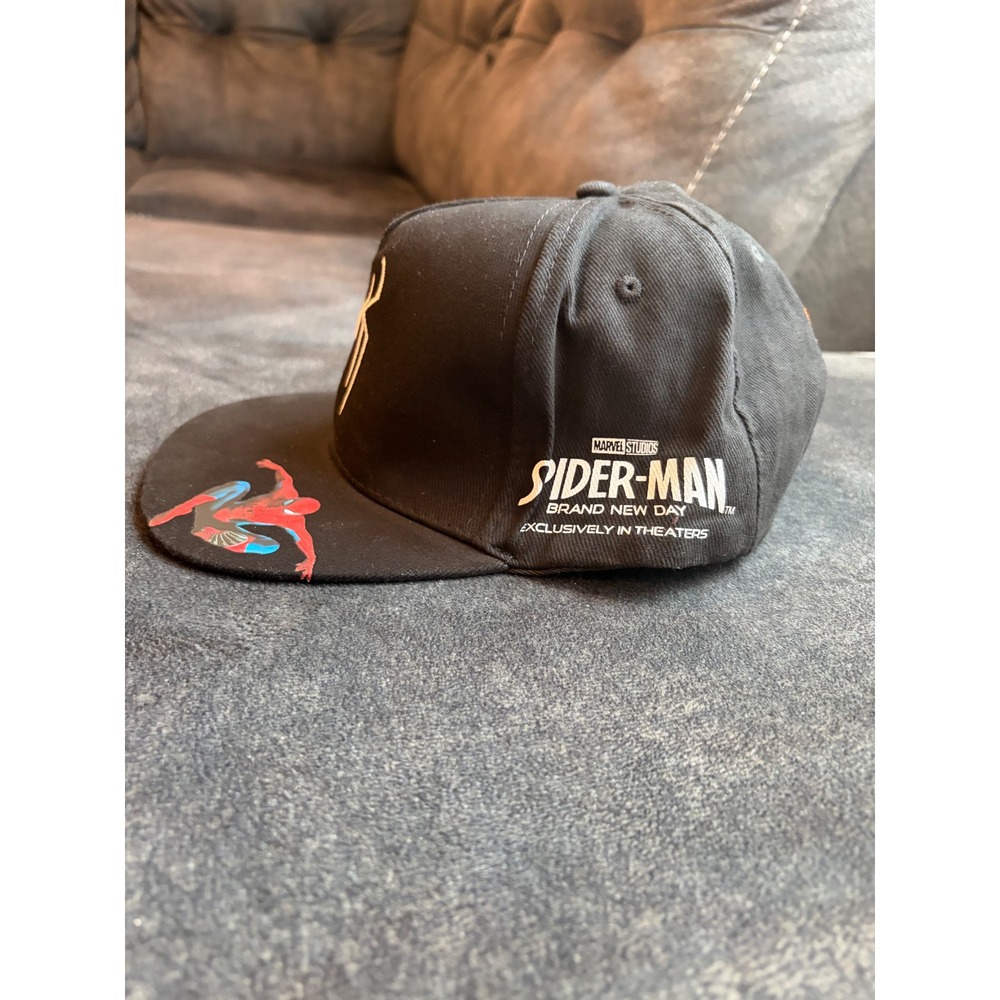 Marvel Spider-Man Brand New Day Little Caesars Promo Snapback Hat Black Cap